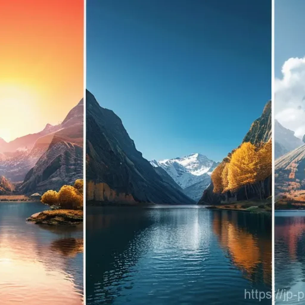 장기적인 수익을 위한 포트폴리오 전략 - Here are three detailed image prompts in English, designed for an image generation AI, adhering to a...