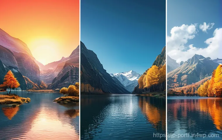 장기적인 수익을 위한 포트폴리오 전략 - Here are three detailed image prompts in English, designed for an image generation AI, adhering to a...